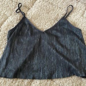 Victoria secret sparkle blue camisole.